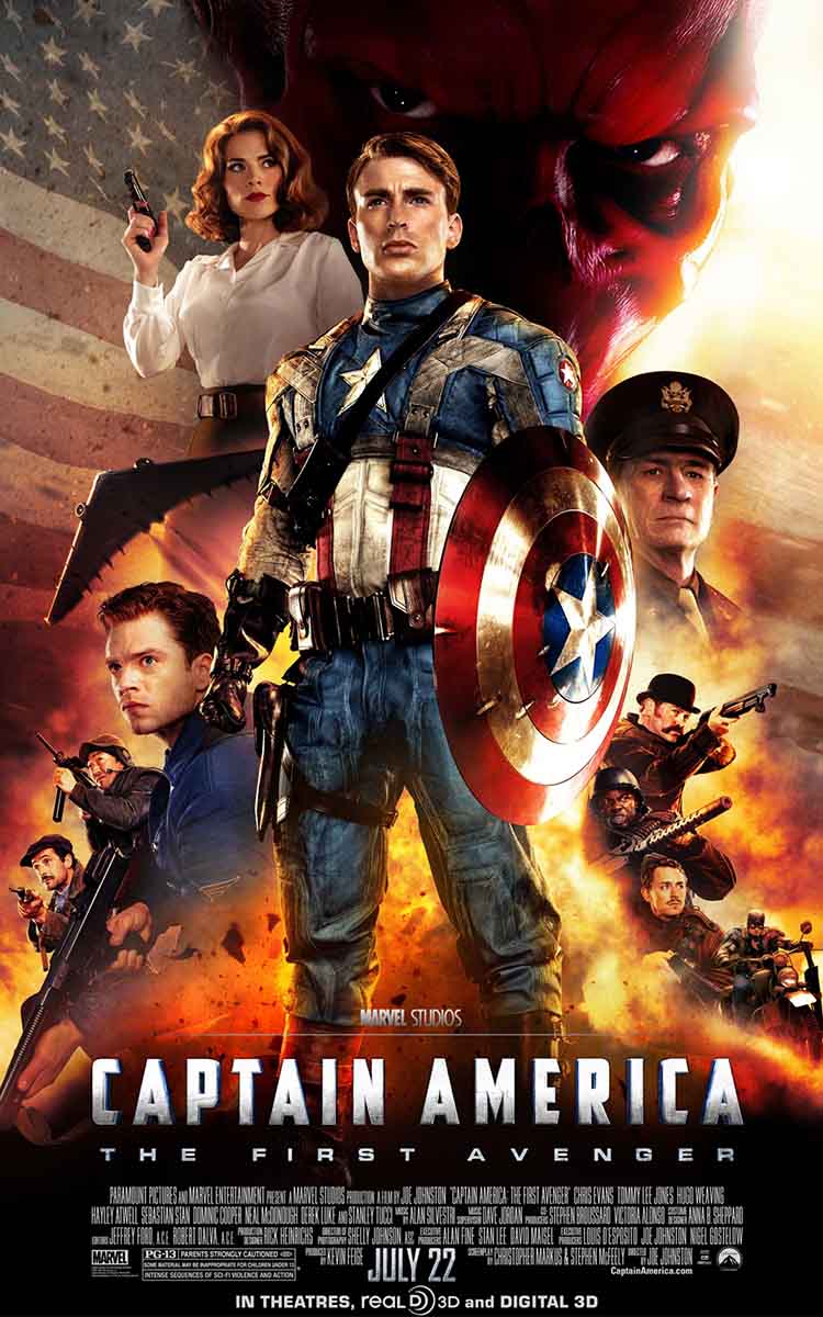 Captain America : The First Avenger (2011) 480p | 720p | 1080p 